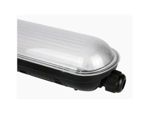 Oprawa liniowa hermetyczna LED line LINKER 40W 4000K 120cm 150lm/W 6000lm czarna IP65 atest PZH TUV 5 lat gwar.
