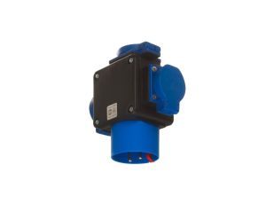 Rozdzielacz prądu 2P+Z 16A - 3x 2P+Z 16A IP44 20P3167