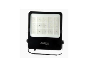 Naświetlacz projektor na boisko orlik LED line PRIME Floodlight 200W 4000K 140lm/W 28000lm Asymetria T2 5 lat gwar.