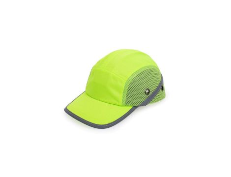 Czapka Ochronna LEKKI KASK BUMPCAP z Siateczką HEŁM Żółta