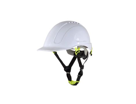 Kask HEŁM Przemysłowy BHP Roboczy Ochronny BIAŁY ABS
