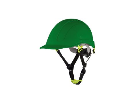 Kask HEŁM Przemysłowy BHP Roboczy Ochronny ZIELONY ABS
