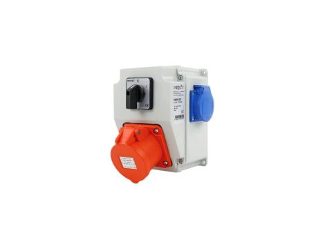 Zestaw siłowy NBOX-Z.5 1x16A 5P 1x230V wyłącznik krzywkowy 0-1 3755405