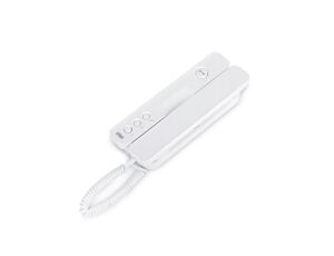 Unifon domofonowy analogowy do instalacji 5 przewodowej (system 4+n) Urmet Signo 1140/1 Biały