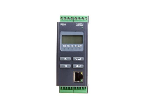 Programowalny przetwornik wejście impulsowe wyjście I 0/4-20mA interfejs Ethernet wyj. zasilające 24V DC/30mA zasilanie 85-253V