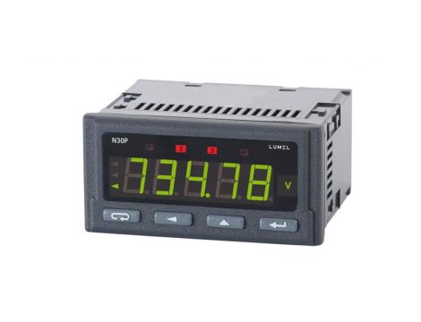 Programowalny miernik parametrów sieci 1-fazowej. N30P 220000P0 Zasilanie 20-40V a.c./20-60V d.c. RS485 wyj. analogowe