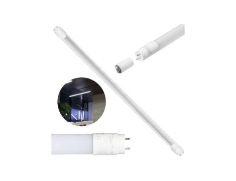 Świetlówka tubowa LED z starterem G13 T8 230V 17W 1700lm 4000K neutralna biała NW V-TAC VT-1277