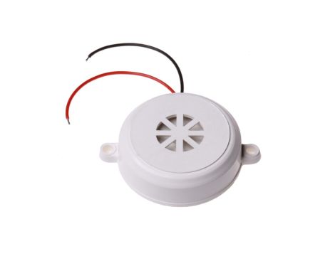 B3-C Sygnalizator Buzzer 12/24V DC ciągły 80/90dB biały