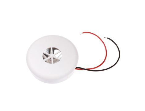 B2-C Sygnalizator Buzzer 12/24V DC ciągły 90/100dB biały