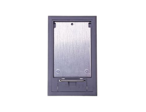 Kaseta podłogowa na osprzęt 3-modułowa szara GES2 U 7011 7405116