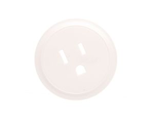 CELIANE Plakietka gniazda pojedynczego z/u IP20 Euro/USA biała 068137