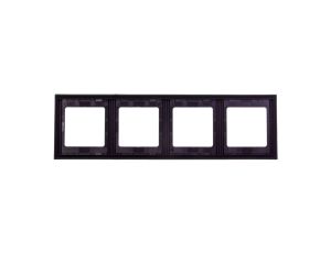 Berker K.1 Ramka poczwórna pionowa antracyt mat lakierowana13437006