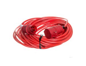 Kabel przedłużajacy (przedłużacz) Super-Solid IP44 25m CEE 400V/16A czerwony AT-N07V3V3-F 5G1,5 1168590