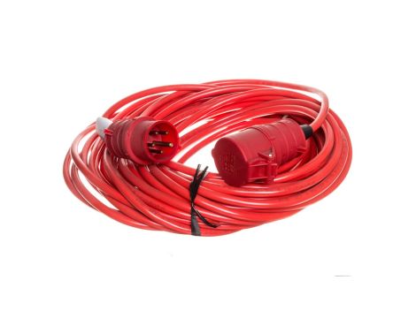 Kabel przedłużajacy (przedłużacz) Super-Solid IP44 25m CEE 400V/16A czerwony AT-N07V3V3-F 5G1,5 1168590