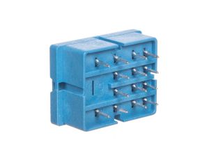 Gniazdo do serii 55.32/55.34/85.02/85.04 montaż do obwodów drukowanych (klip metalowy) 94.14SMA