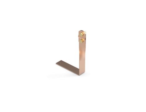 Uchwyt kątowy L-100mm H-150mm miedziany skręcony skręcany 11.1/S CU /91101103/