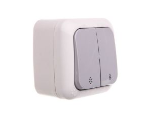 Palmiye Łącznik Schodowy Podwójny, Kolor Szary / 90555517