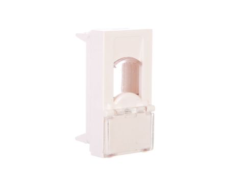 Płytka Czołowa Do Gniazd Teleinformatycznych (Na 1 Moduł Typu Keyston Jack) 45x22,5mm / 24550