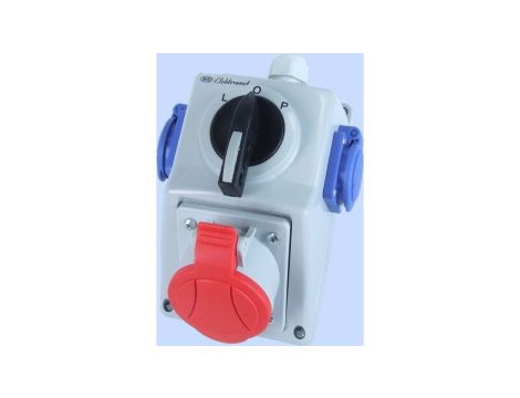 Zestaw instalacyjny L-0-P 32A 5P + 2x 2P+Z IP54 C32-48.2N 974063