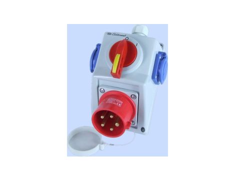 Zestaw instalacyjny 0-I 32A 5P + 2x 2P+Z IP44 z/o C32-18.2N 974030