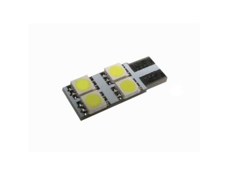 Żarówka T10/W5W 10mm 4*5050 12V CW