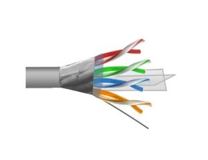 Przewód FTP6 drut Cu 305m MAXCABLE