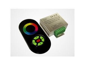 Kontroler LED RF dotykowy 18A 5 key czarny pilot