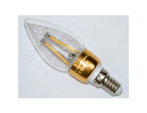 Żarówka LED Idwal E14 4W WW złota-