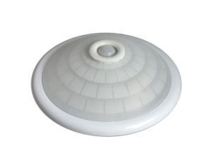 Plafon 2x40W E27 z czujnikiem PIR szkło iglo