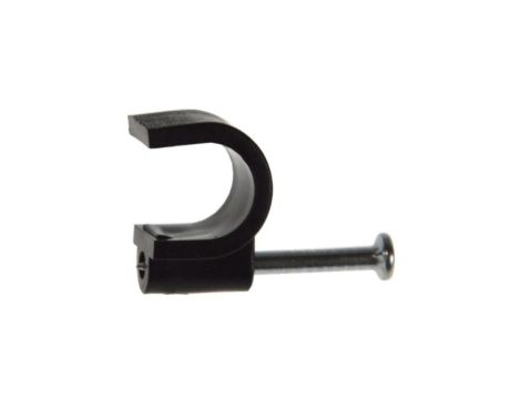 Uchwyt kabla okrągły 9mm KN-9 czarny