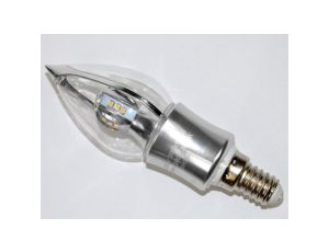 Żarówka LED Imbert E14 4W WW srebrna-