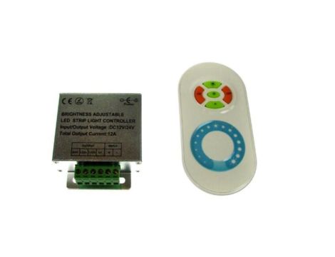 Ściemniacz RF 6A dotykowy 2 kanałowy 5key