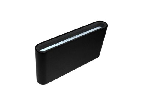 Oprawa elewacyjna LED Flow 2x6w 3000K czarna