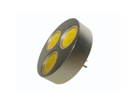 Żarówka G4 4,5W COB 3*1,5W poziom 12V WW -