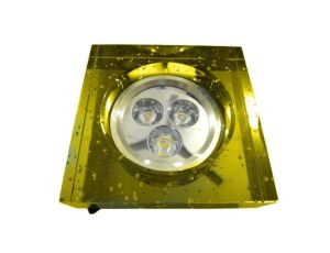 Downlight LED Power Delius Yellow 3*1W biały ciepł