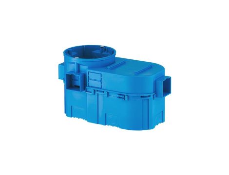 Puszka p/t nida łącz. 2-polowa fi:60 gł. 80mm SE2X60G niebieska 5 szt SIMET