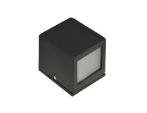 Oprawa elewacyjna LED Double 2*3W 4000K czarna IP5