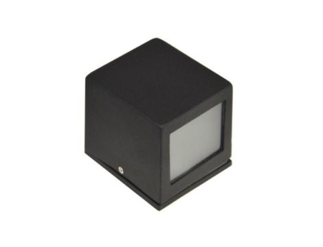 Oprawa elewacyjna LED Double 2*3W 4000K czarna IP5