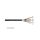 Przewód FTP5E drut Cu UV czarny 305m MAXCABLE