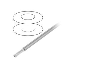Przewód na rolce 30,5m linka Cu 26AWG PVC ciemnoszary 150V 7053 SL005