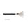 Przewód FTP6 drut Cu UV czarny 305m MAXCABLE