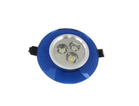 Downlight LED Power Drift Blue 3*1W biały ciepły