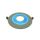Downlight MOON blue 3*1W biały ciepły,biały