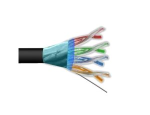 Przewód FTP5 drut CCA +żel 305m MAXCABLE