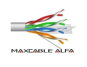 Przewód UTP6 drut Cu MAXCABLE ALFA