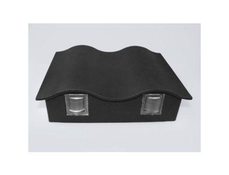Oprawa elewacyjna LED Gracin II 12W WW czarna IP54