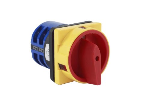 Łącznik krzywkowy 0-1 63A 3P tablicowy na kłódkę IP65 / LW63 0-1 3P TRG