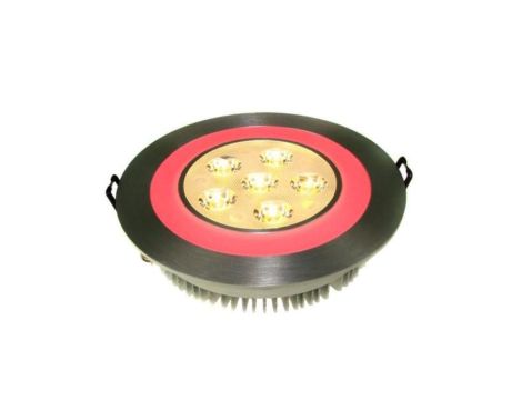 Downlight LED Power FLEA 1W*6+3W biały ciepły+czer