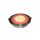 Downlight LED Power FLEA 1W*6+3W biały ciepły+czer