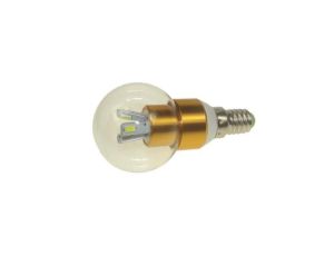 Żarówka LED FABIO E14 6x5630 3W DW złota-